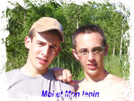 Moi et mon lapin